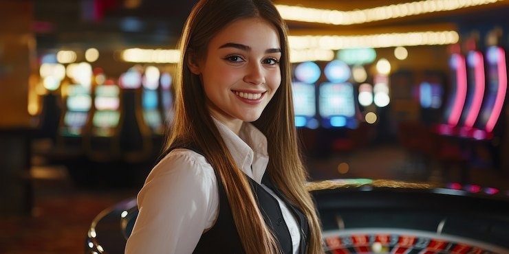 Antarmuka permainan slot Gates of Olympus dan Speed Baccarat di platform virgo4d